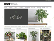 Tablet Screenshot of floralinteriors.com.au